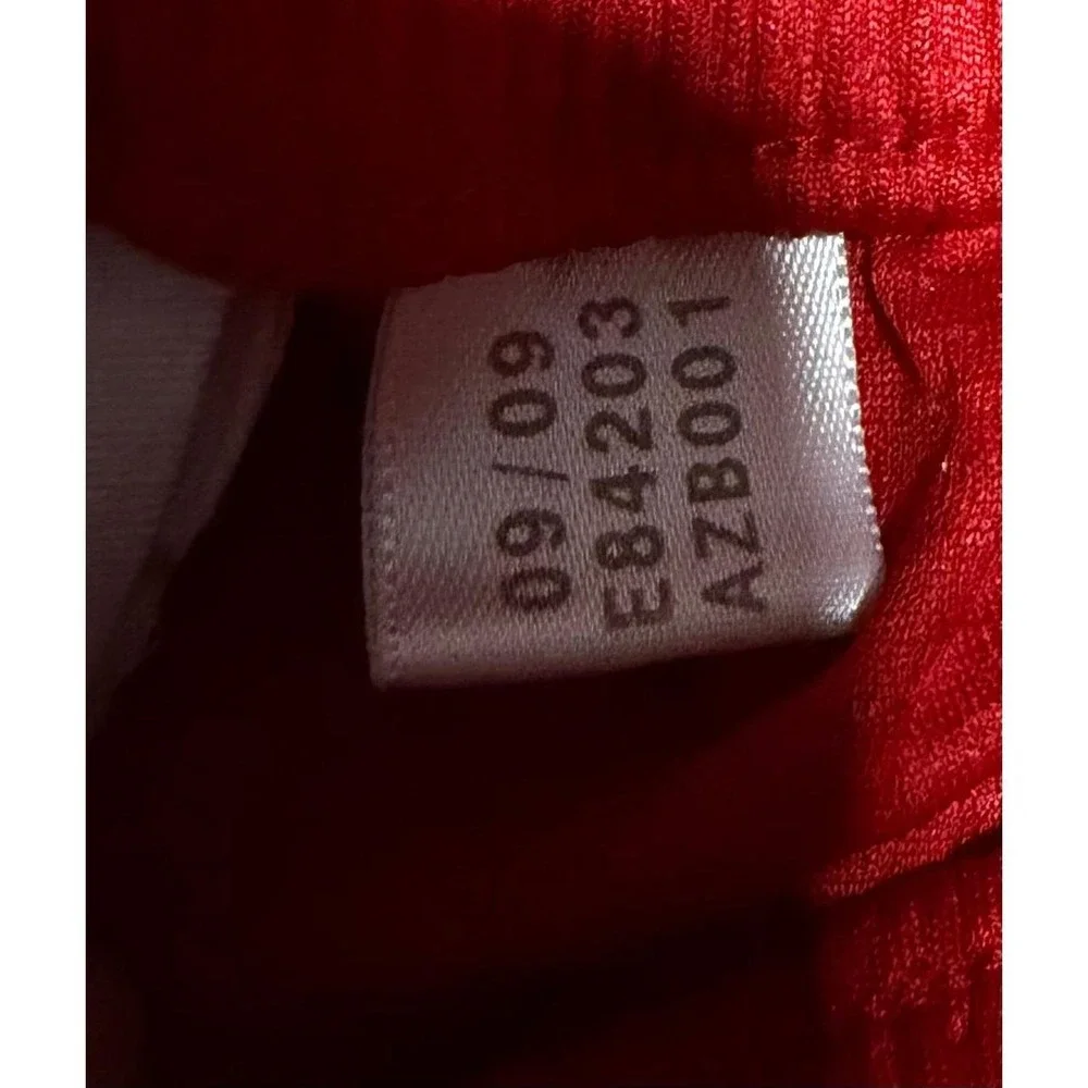 Y2K Adidas FC Bayern Munich Soccer Shorts Men's Large Red Football Germany